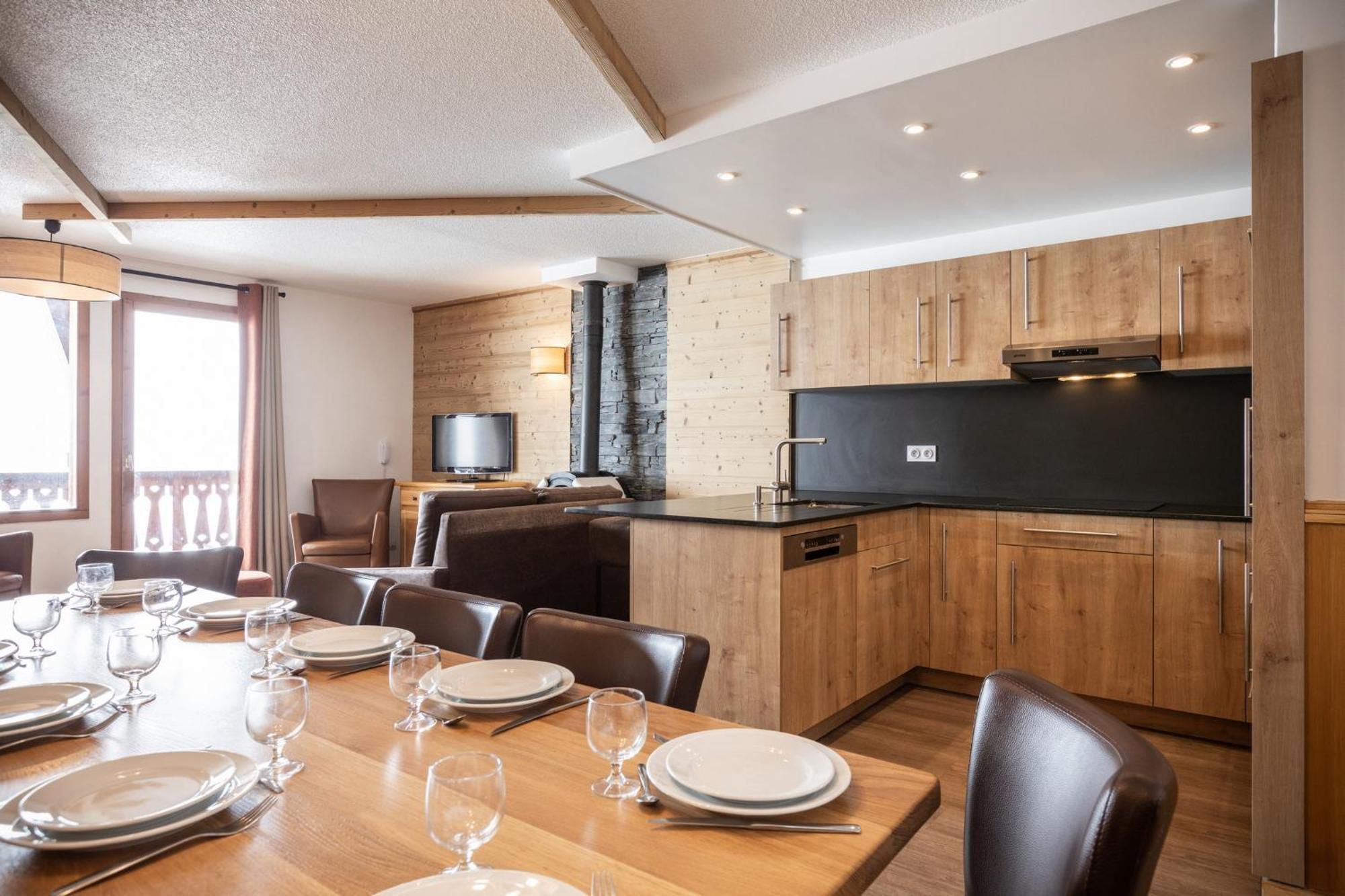 Residence Les Balcons De Val Chaviere Val Thorens Dış mekan fotoğraf
